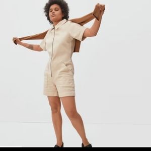 Everlane The Short Denim Coverall